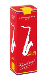 Anches de saxophone ténor Vandoren - Java Red (5/boîte) - 5