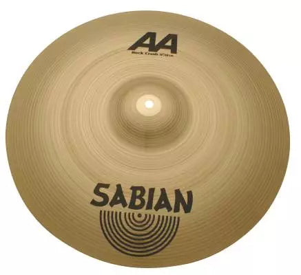 Sabian - .AA 19 pouces Rock Crash Finition brillante