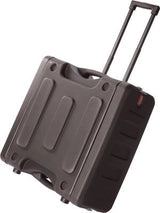 Gator - Rack audio moulé 8U, 19 pouces de profondeur avec roulettes