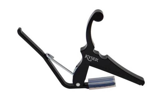 Kyser - Capodastre à changement rapide pour guitare électrique - Noir