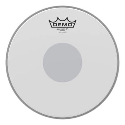 Remo - Emperor X Coated Snare Drumhead - Bottom Black Dot, 10