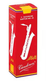 Anches de saxophone baryton Vandoren - Java Red (5/boîte) - 3