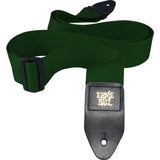 Sangle de guitare Ernie Ball en polypropylène - Vert forêt