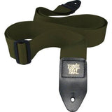 Sangle de guitare Ernie Ball en polypropylène - Olive