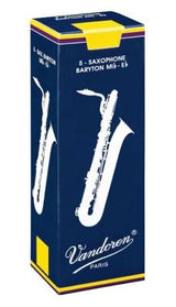 Vandoren - Anches traditionnelles pour saxophone baryton (5/boîte) - 5