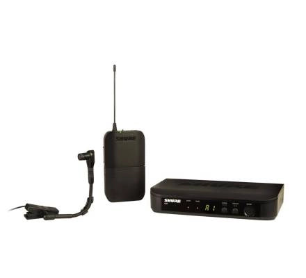 Shure - BLX14/B98 Wireless Instrument System with Cardioid Clip-on Mic (J11: 596-616 MHz)
