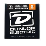 Dunlop - Cordes de guitare nickelées - 8 cordes légères