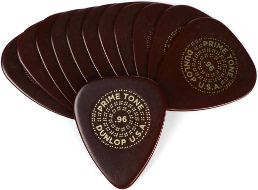 Dunlop - Primetone Standard Sculpted Plectra Picks Refill (12 Pack) - 0.96mm
