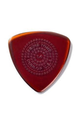 Dunlop - Primetone Triangle avec grip, médiators sculptés, lot de 3 - 1,4 mm