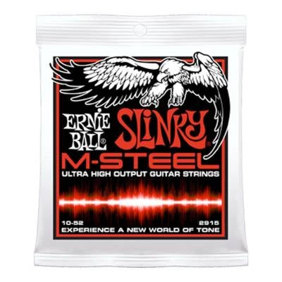 Cordes de guitare Ernie Ball M-Steel - Fines, basses lourdes, 0,010 à 0,052