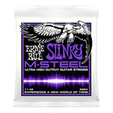 Cordes de guitare Ernie Ball M-Steel Slinky - Puissance .011-.048
