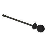 Maillet en plastique souple noir Remo, 10