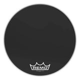 Remo - Powermax Ebony Crimplock Bass Drumhead, 20