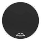 Remo - Powermax Ebony Crimplock Bass Drumhead, 22