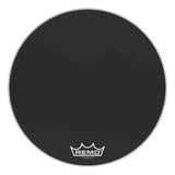 Remo - Powermax Ebony Crimplock Bass Drumhead, 28
