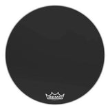 Remo - Powermax Ebony Crimplock Bass Drumhead, 30