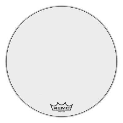 Remo - Powermax 2 Ultra White Crimplock Bass Drumhead, 28