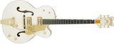 Guitares Gretsch - G6136T-59GE Vintage Select Edition Falcon 1959 avec Bigsby, TV Jones, Blanc Vintage, Laque