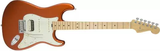 Fender - American Elite Stratocaster HSS Shawbucker, Maple Fingerboard, Autumn Blaze Metallic