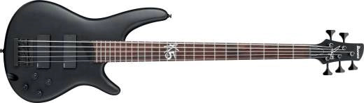 Ibanez - Basse électrique Fieldy Signature - Noir mat