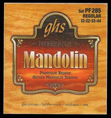 Cordes GHS - Jeu de cordes pour mandoline octave en bronze phosphoreux - Boucle, standard 012-044