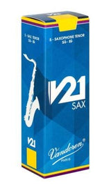 Anches de saxophone ténor Vandoren - V21 (5/boîte) - 3,5