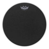 Remo - Emperor Black Suede Crimplock Tenor Drumhead, 14