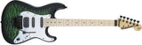Jackson Guitars - Série X Signature Adrian Smith SDXQ, touche en érable, vert transparent