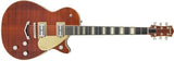 Guitares Gretsch - G6228FM Players Edition Duo Jet Single Cutaway avec V Stoptail - Teinture Bourbon