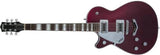Guitares Gretsch - G5220LH Electromatic Jet BT Single-Cut avec V Stoptail, touche en noyer noir - Cerise foncée métallisée, pour gaucher