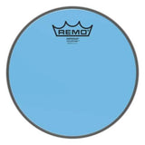 Peau de tambour Remo - Emperor Colortone bleue, 8