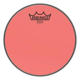Peau de tambour Remo - Emperor Colortone rouge, 8