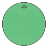 Peau de tambour Remo - Emperor Colortone verte, 16