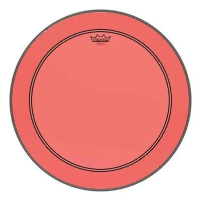 Peau de grosse caisse Remo - Powerstroke P3 Colortone - Rouge - 20