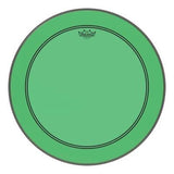 Peau de grosse caisse Remo - Powerstroke P3 Colortone - Verte - 26