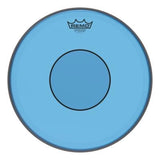 Peau de tambour Remo - Powerstroke 77 Colortone bleue, 13