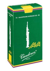 Anches de saxophone soprano Vandoren - Java (10/boîte) - 2 1/2