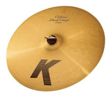 Zildjian - Cymbale Crash Custom Dark K - 16 pouces