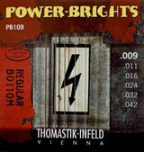 Thomastik-Infeld - Cordes Power Brights Regular Bottom pour guitare - Légères