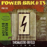 Thomastik-Infeld - Cordes Power Brights Regular Bottom pour guitare - Medium/Light