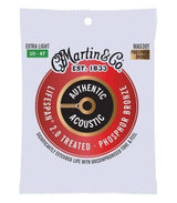 Martin - Cordes de guitare Authentic Acoustic Lifespan 2.0 - 92/8 Bronze phosphoreux - Extra Light 10-47
