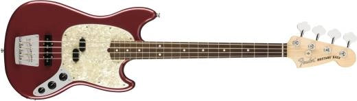 Fender - Basse American Performer Mustang, touche en palissandre - Aubergine