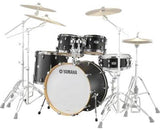Yamaha - Tour Custom 5 pièces (22, 10, 12, 16, SD) - Satin réglisse