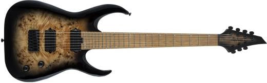 Jackson Guitars - Guitare électrique 7 cordes HT7P Pro Series Signature Misha Mansoor Juggernaut - Black Burst Burl