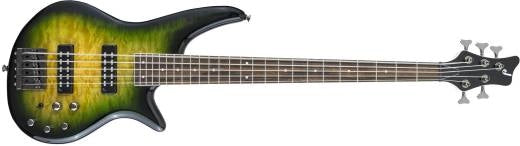 Jackson Guitars - Basse 5 cordes JS3Q-V JS Series Spectra - Alien Burst
