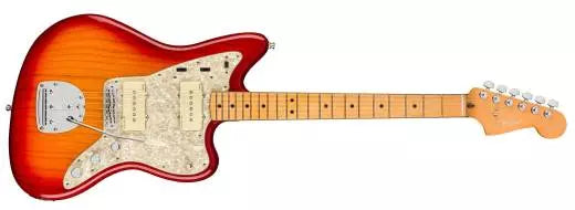 Fender - American Ultra Jazzmaster, touche en érable - Plasma Red Burst
