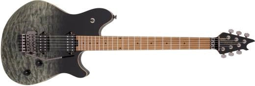 EVH - Wolfgang WG Standard QM, touche en érable cuit - Black Fade