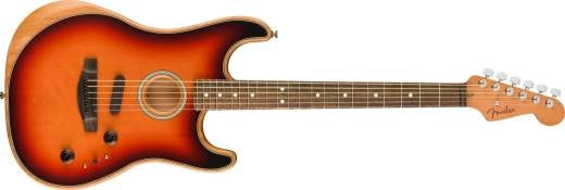 Fender - Acoustasonic Stratocaster, touche ébène - Sunburst 3 tons