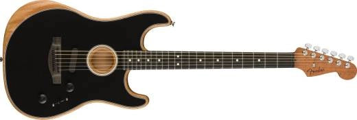 Fender - Acoustasonic Stratocaster, touche ébène - Noir