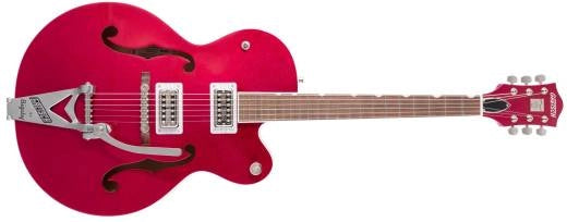 Guitares Gretsch - G6120T-HR Brian Setzer Signature Hot Rod Hollow Body avec Bigsby, touche en palissandre - Candy Magenta